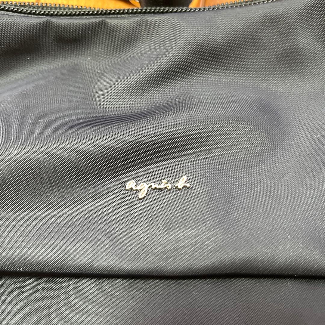 agnès b. ブラックショルダーバックNS24－01 アニエスベー保証書あり