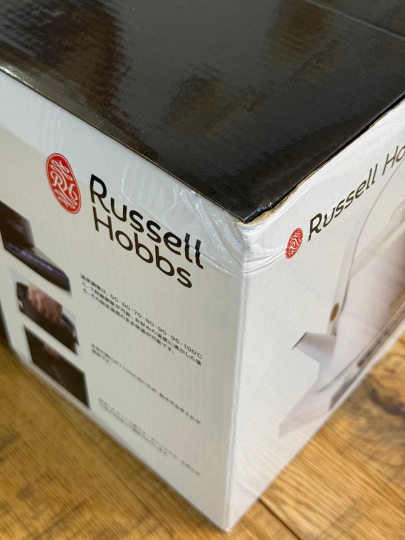 新品 ラッセルホブス T ケトル 0.6L 7106JP-WH