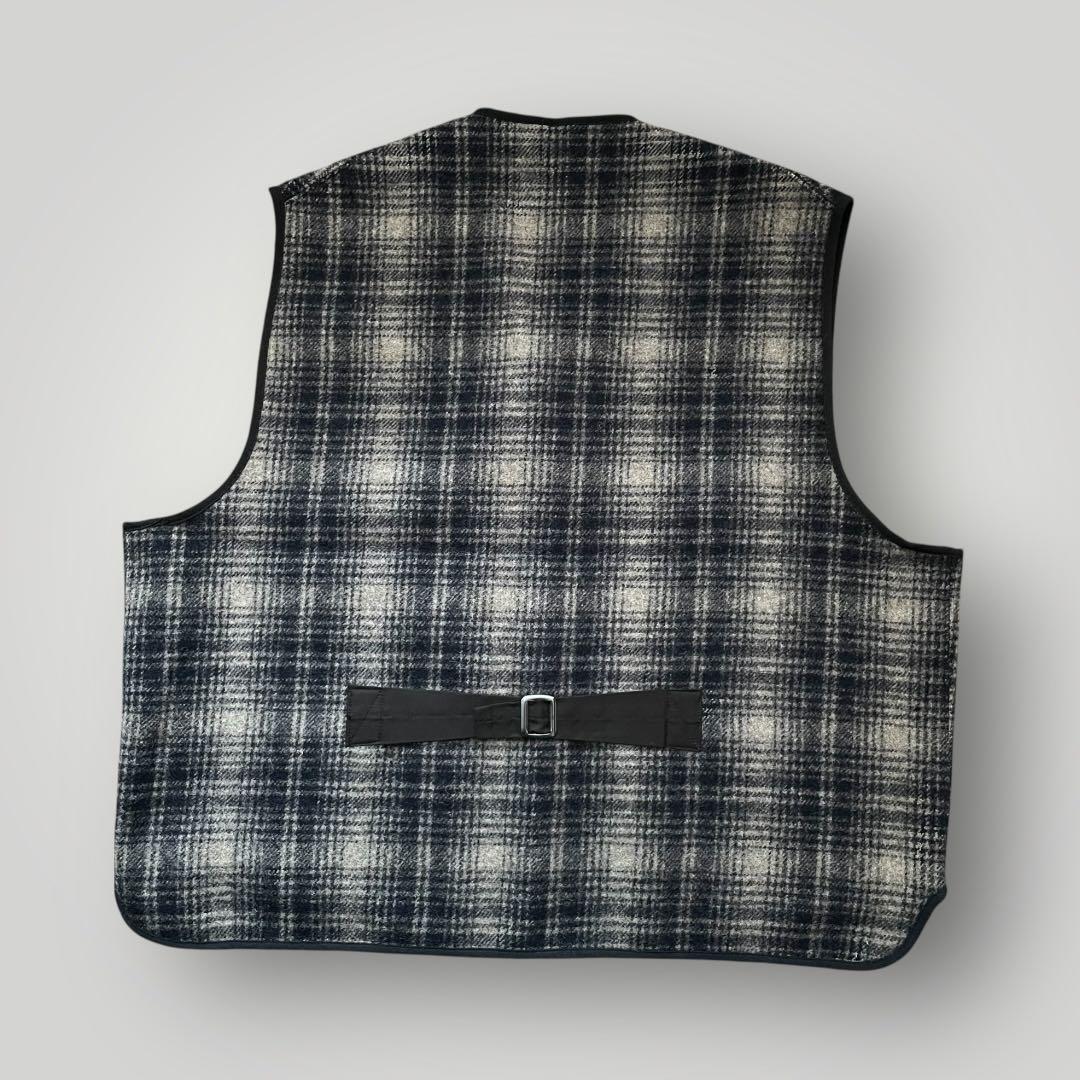 激レアサイズ！USA製 80s エルエルビーン オンブレ チェックベスト XL