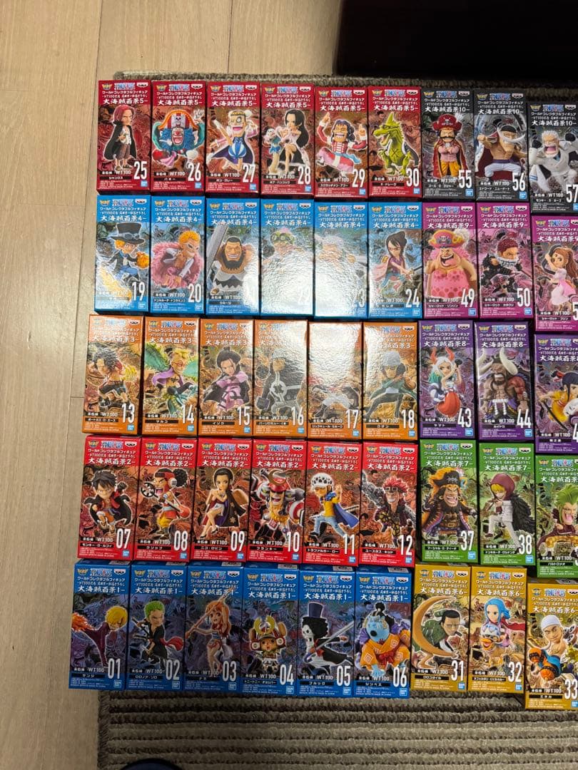 ワンピース　ONE PIECE 海賊大百景　ワーコレ　フルコンプ　フィギュア
