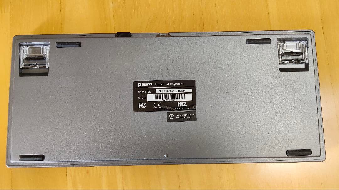 niz L84 無線キーボード ブラック