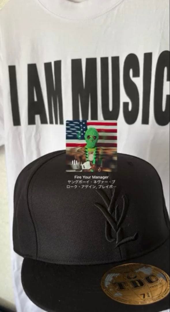 【確実正規品】playboi carti着用 YVLキャップ