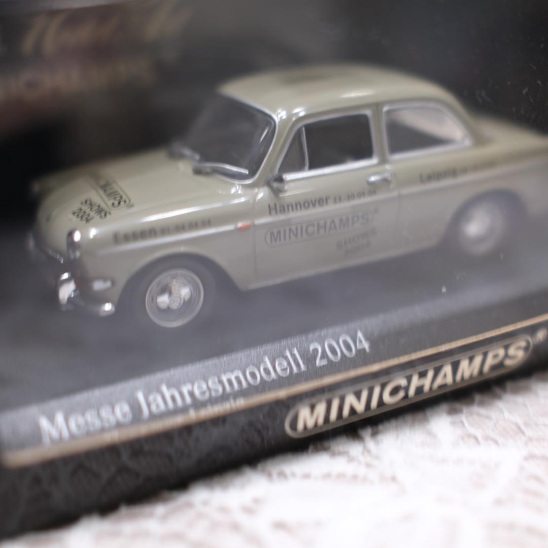 【未使用】Minichamps製 VW1600ミニカー1/43
