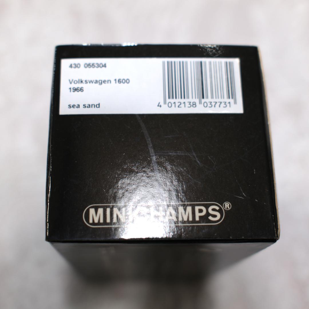 【未使用】Minichamps製 VW1600ミニカー1/43