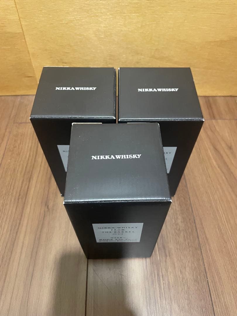 ニッカ フロム ザ バレルNIKKA FROM THE BARREL 3本 箱付