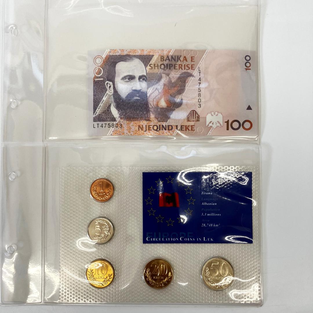 ヨーロッパ連合加盟候補10ヶ国 紙幣＆セット