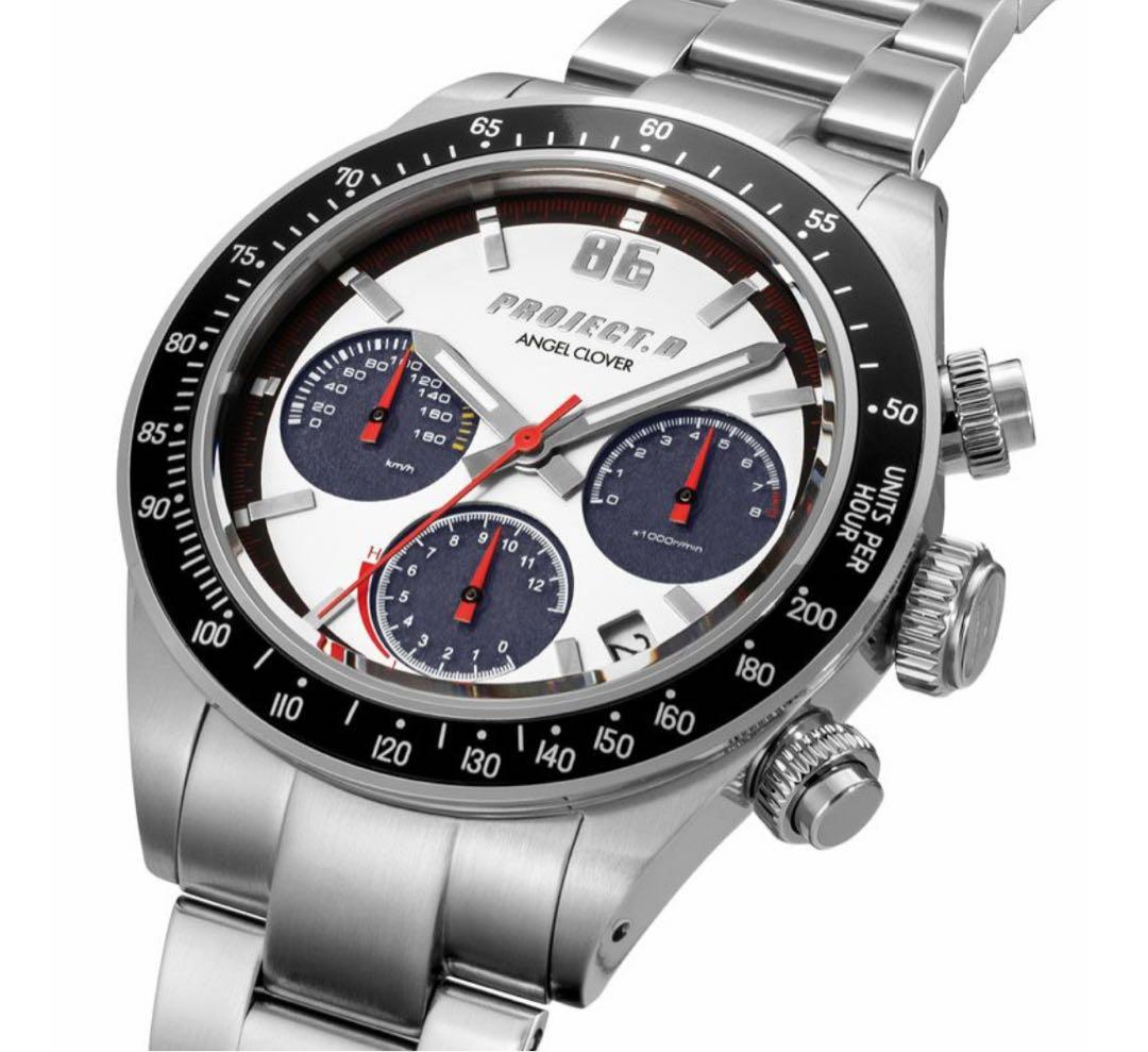 ミ*コ様 頭文字D 30周年 藤原拓海 トヨタ86 腕時計 ソーラー クロノグラ