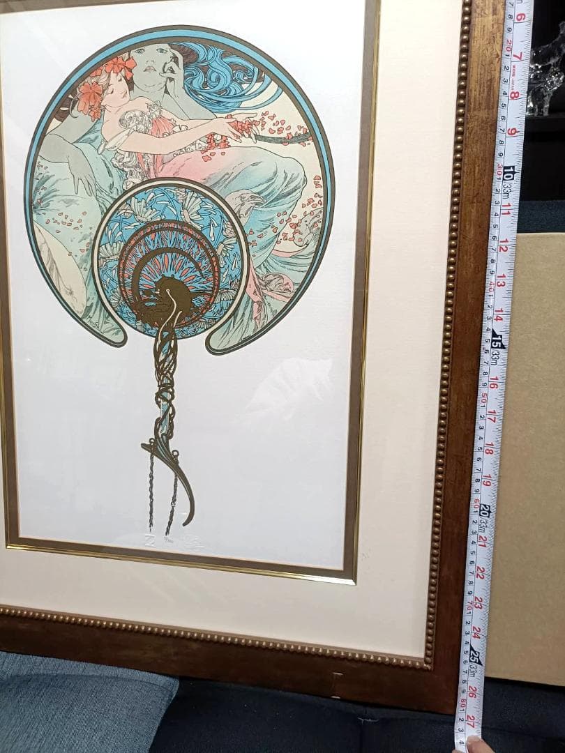 【希少／ミュシャ財団】風は青春とともに去る【アルフォンス・ミュシャ】