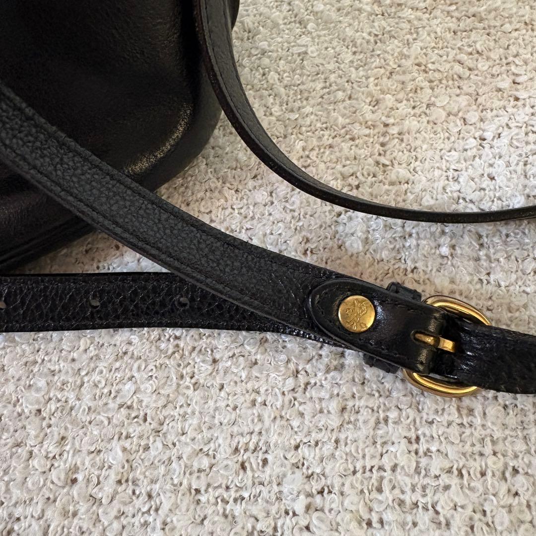 美品⭐︎イルビゾンテ ショルダーバッグ　ブラック