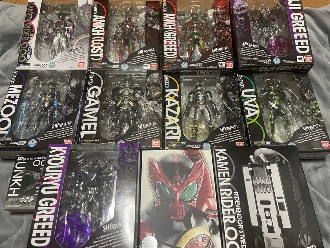 S.H.フィギュアーツ 仮面ライダーオーズ グリードセット 他