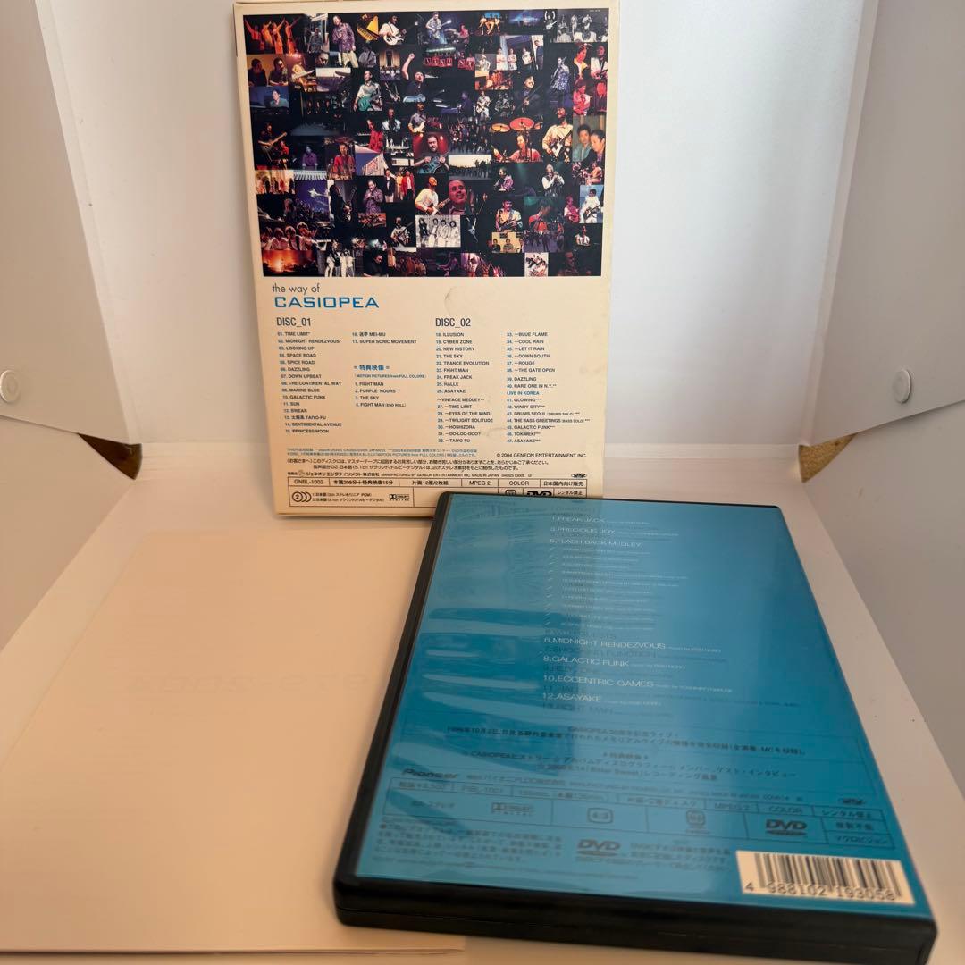 直筆サイン　カシオペア/the way of CASIOPEA〈2枚組〉 DVD