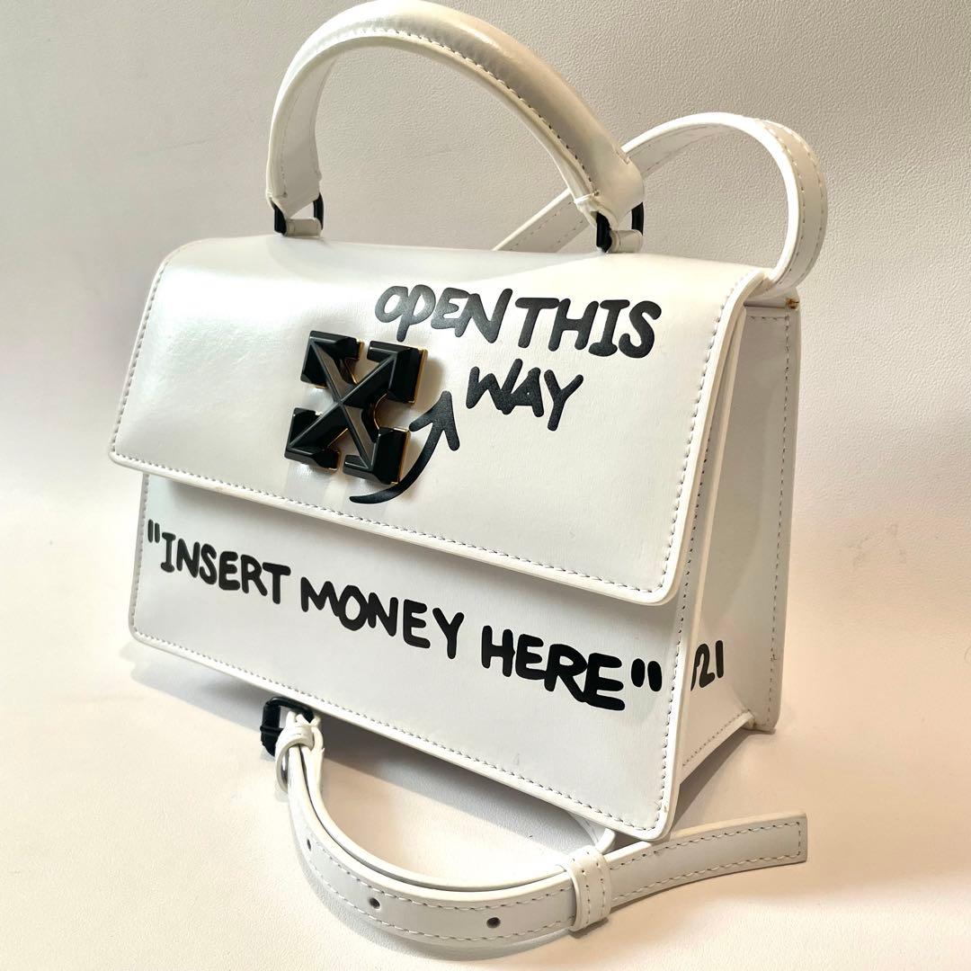 未使用級✨オフホワイト ジットニーコラボ 1.4 2way ショルダーハンド 白