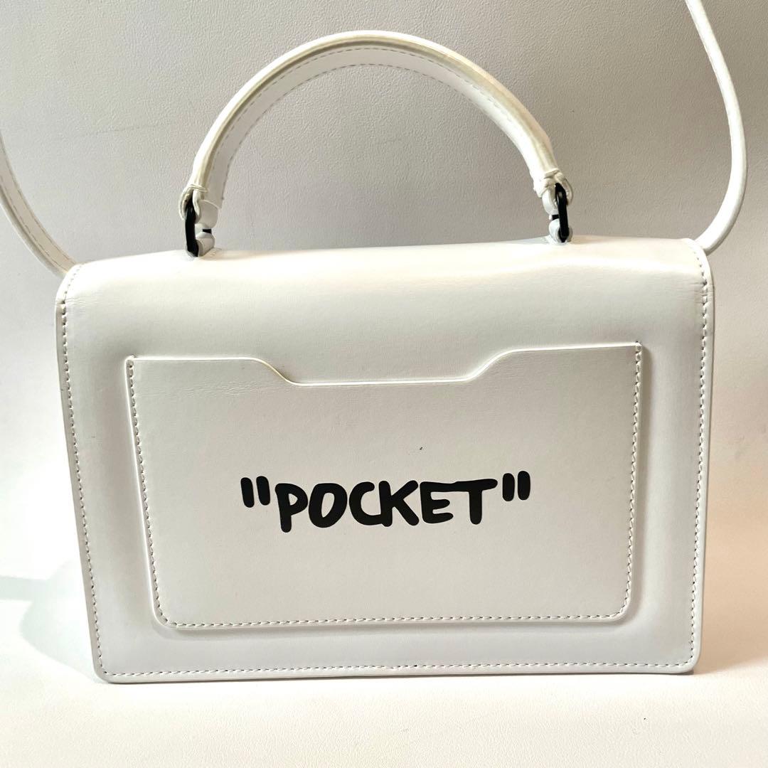 未使用級✨オフホワイト ジットニーコラボ 1.4 2way ショルダーハンド 白