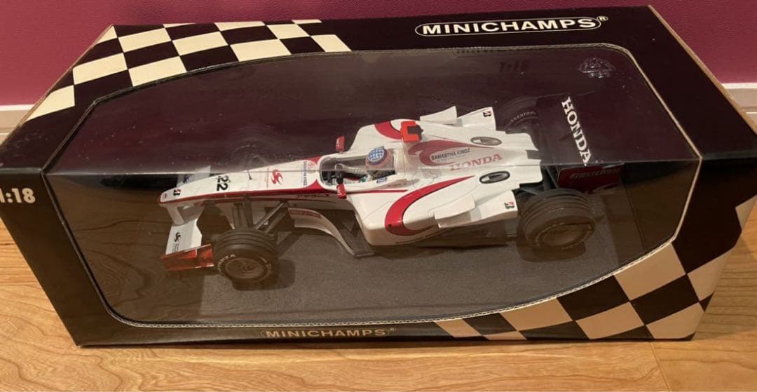 MINICHAMPS 1/18 スーパーアグリ ホンダF1 佐藤琢磨 鈴木亜久里