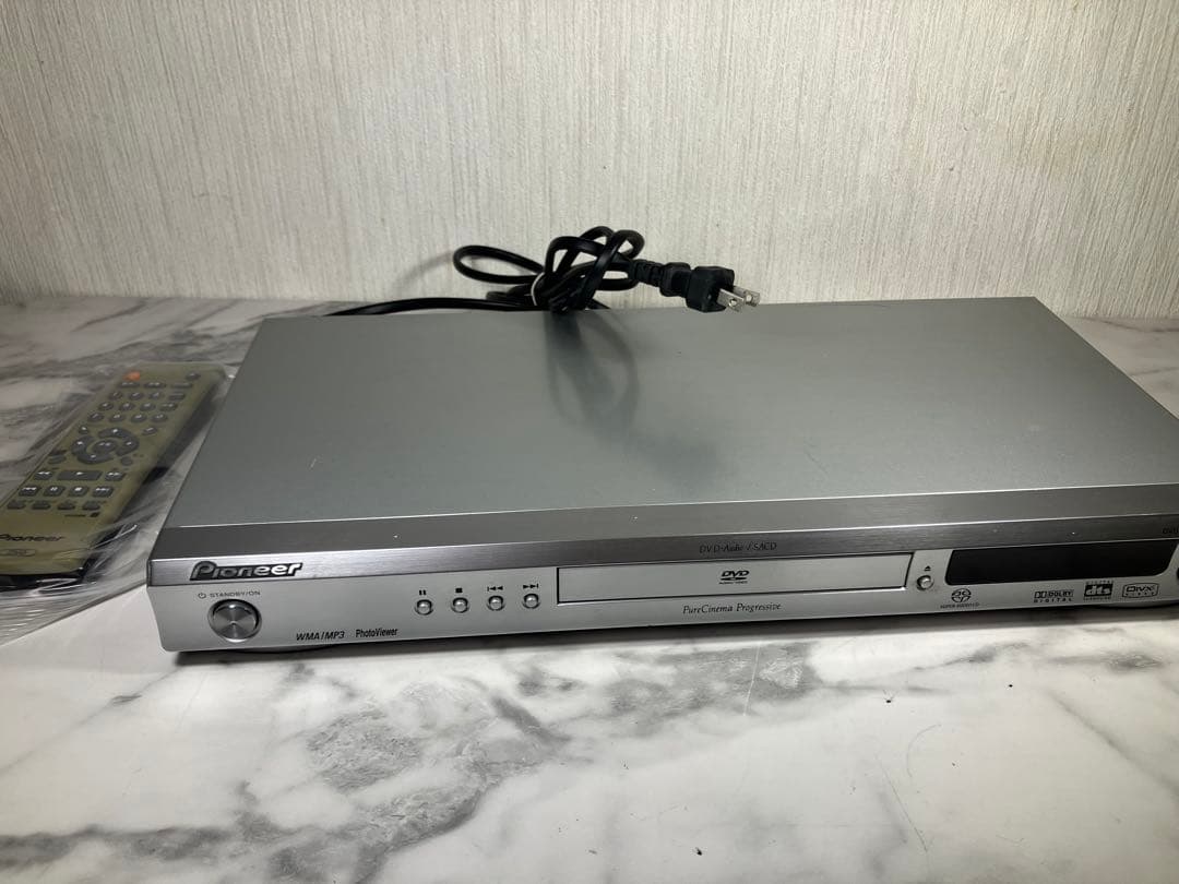 Pioneer DVDプレーヤー DV-585A 本体とリモコン付き