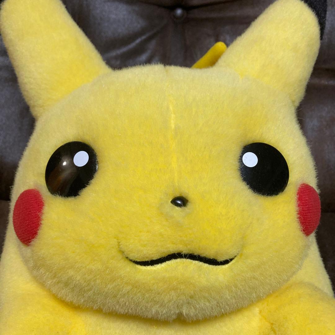 奏*様 「美品」等身大ピカチュウ　ぬいぐるみ　初代　レトロ