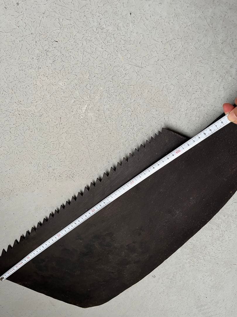 大鋸　木挽鋸　前挽大鋸　ノコギリ　古民具　大工道具　アンティーク