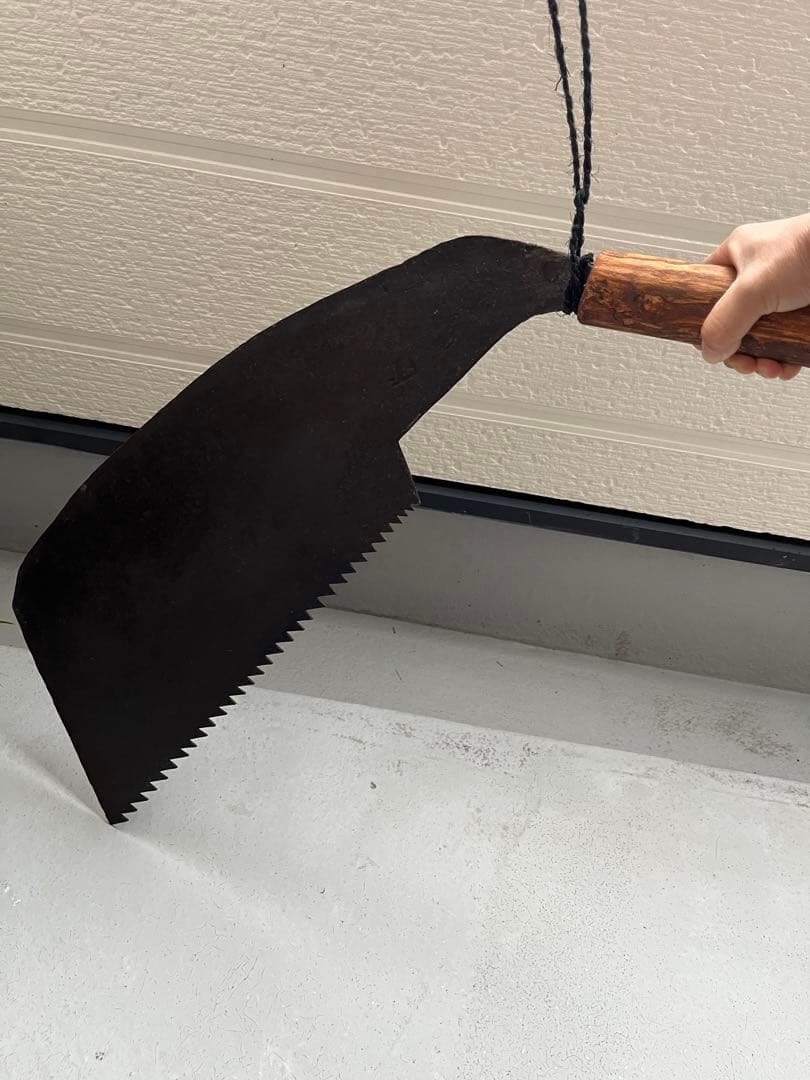 大鋸　木挽鋸　前挽大鋸　ノコギリ　古民具　大工道具　アンティーク