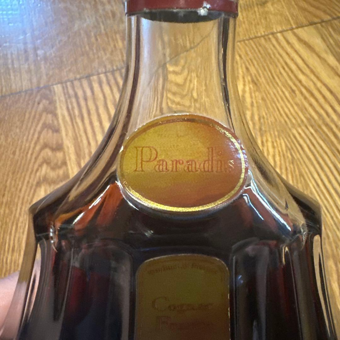 ヘネシー　パラディ　エクストラ　金キャップ　旧クリアボトル