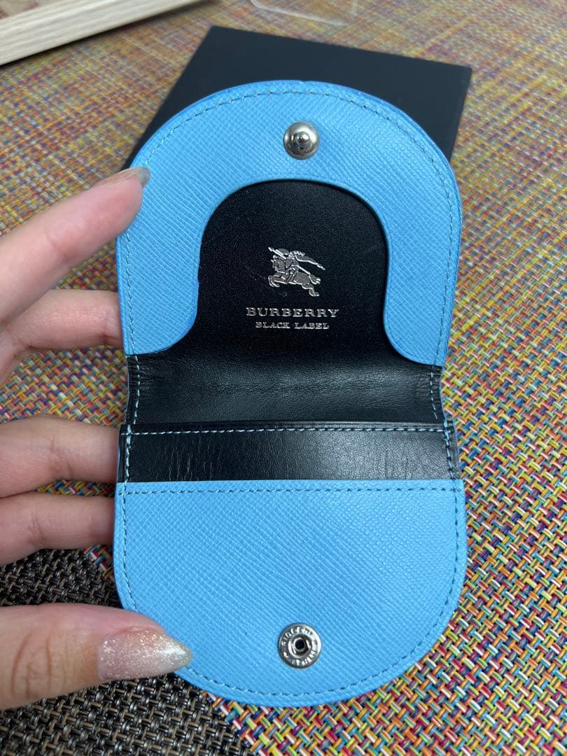 ✨極美品✨BURBERRY バーバリー ケース　本革　小銭入れ　レザー