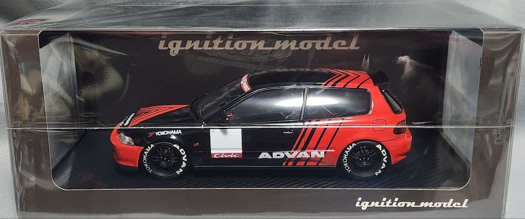 イグニッションモデル シビック アドバンカラー EG6 1/18 タイプR IG