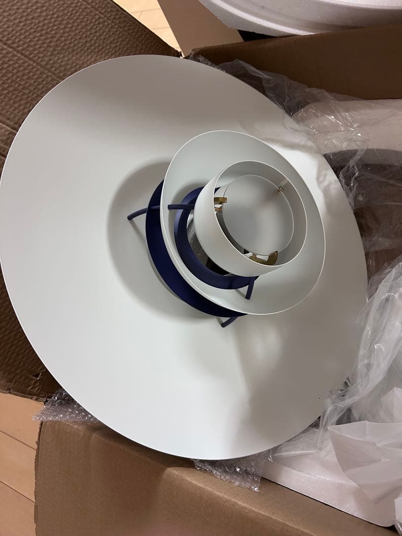 サン　 PH5 リプロダクト　ホワイトパープル　50cm 加工あり