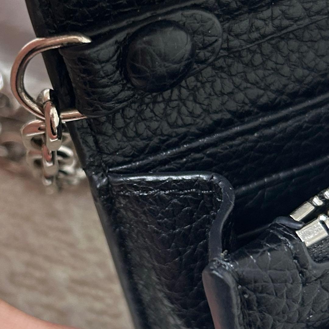 Maison Margiela 二つ折り財布 黒