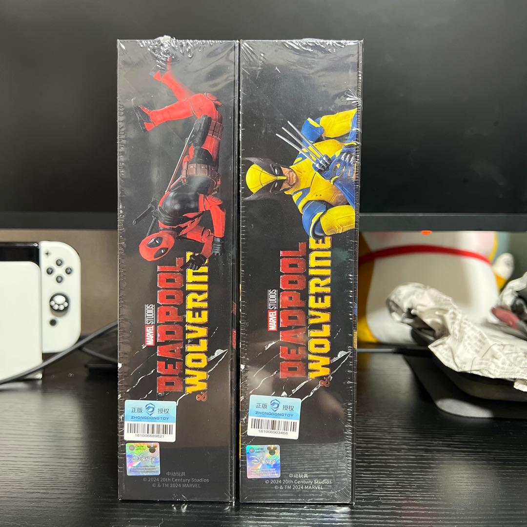 未開封　zdtoys 2体セット　デッドプール&ウルヴァリン フィギュア