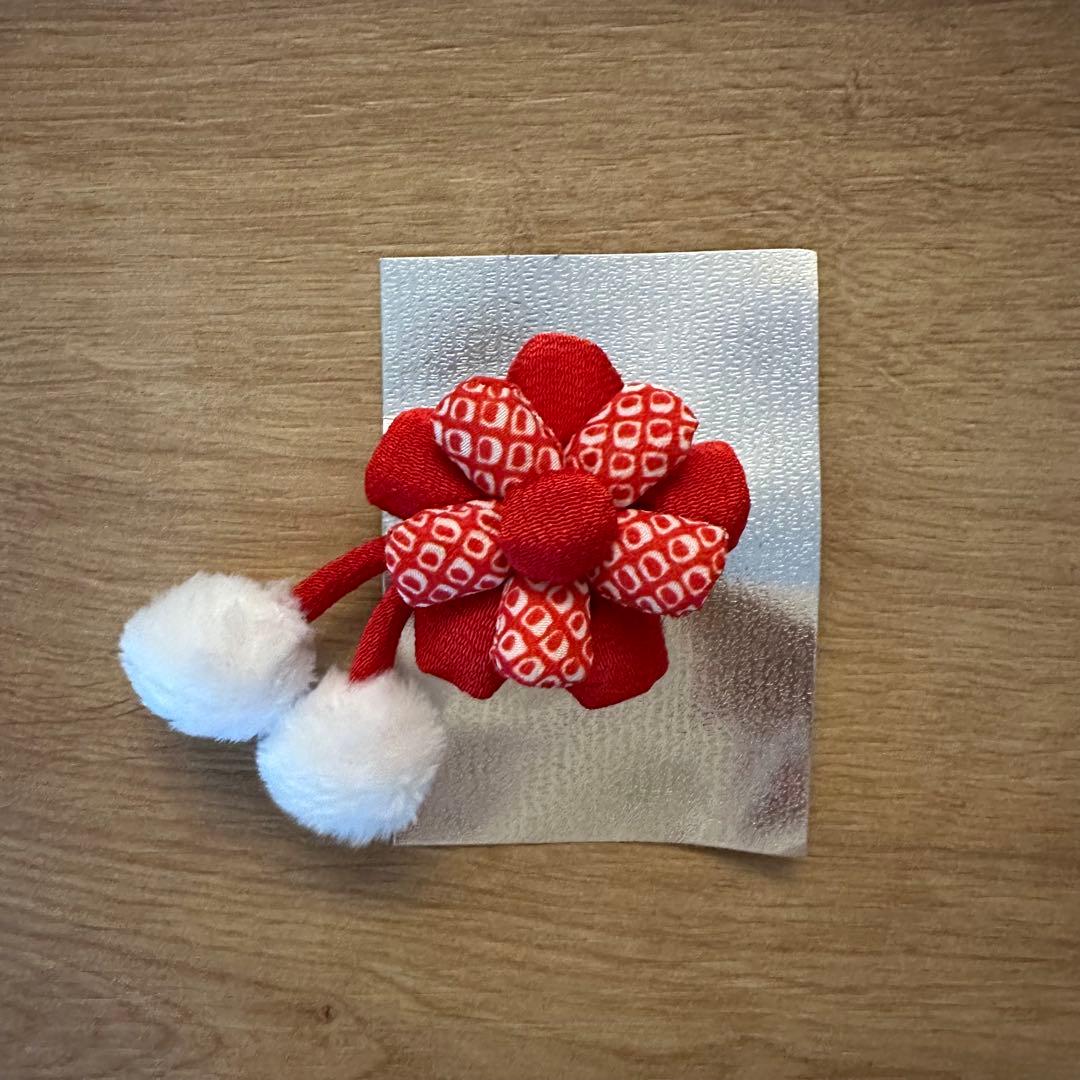 SHI　美品【七五三 3歳 女の子】京都花ひめ フルセット 被布疋田柄