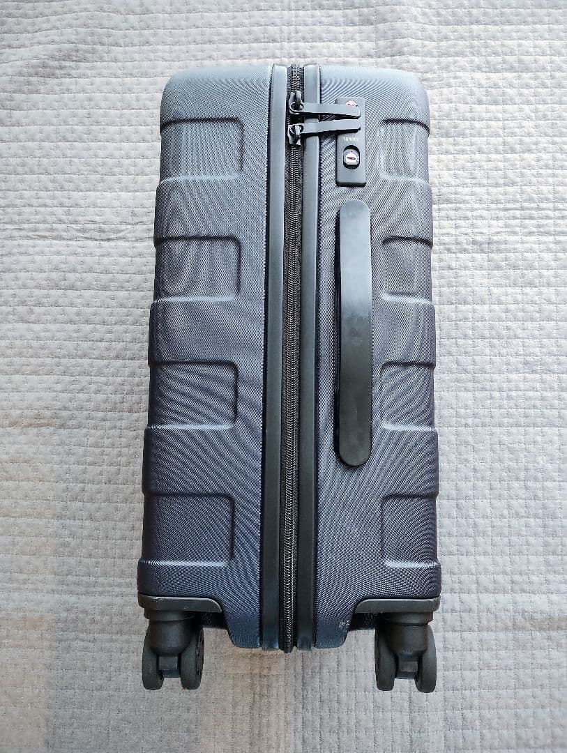 無印 キャリーケース 36L ネイビー　機内持ち込み可能　タイヤロック機能付