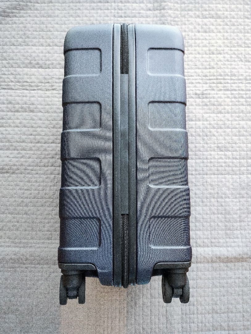 無印 キャリーケース 36L ネイビー　機内持ち込み可能　タイヤロック機能付