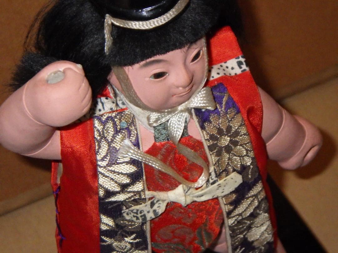 歴史物 加藤一冑 金太郎 御所人形 真多呂人形 武者人形 五月人形 日本人形 箱