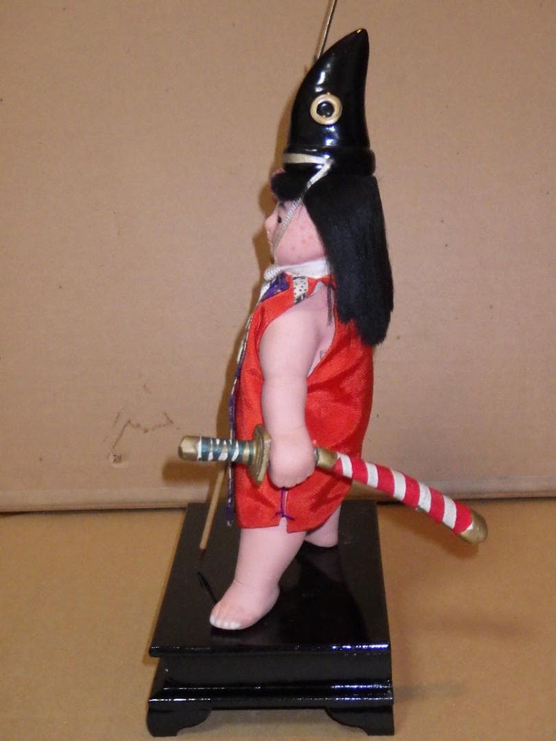 歴史物 加藤一冑 金太郎 御所人形 真多呂人形 武者人形 五月人形 日本人形 箱