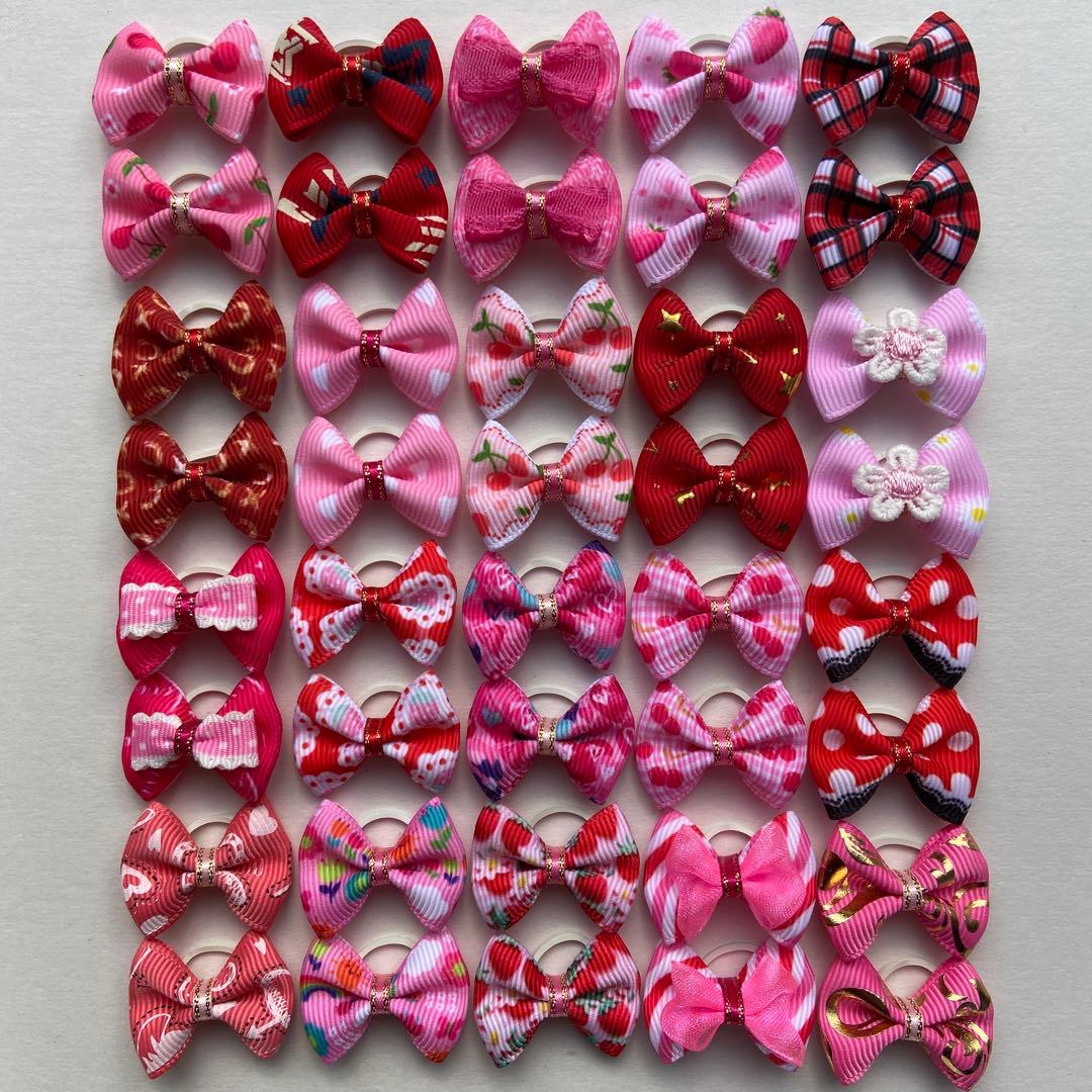 [おまとめ品]犬用♡トリミングリボン