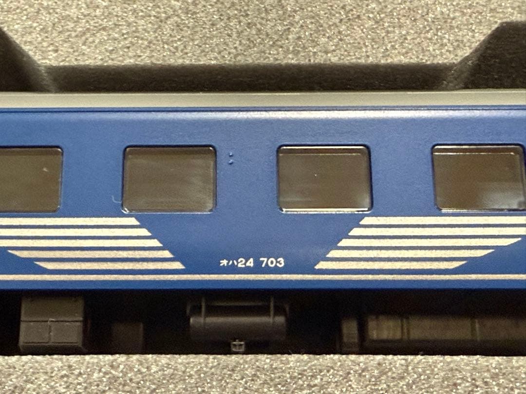 鉄道模型 ブルートレイン オハ24 カニ24等 7両セット