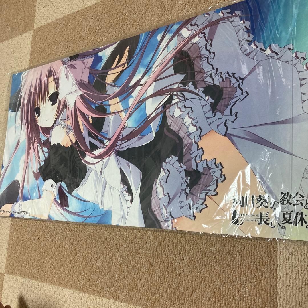 う*き様 向日葵の教会と長い夏休み　プレイマット　夏咲詠　ファンタズマゴリア