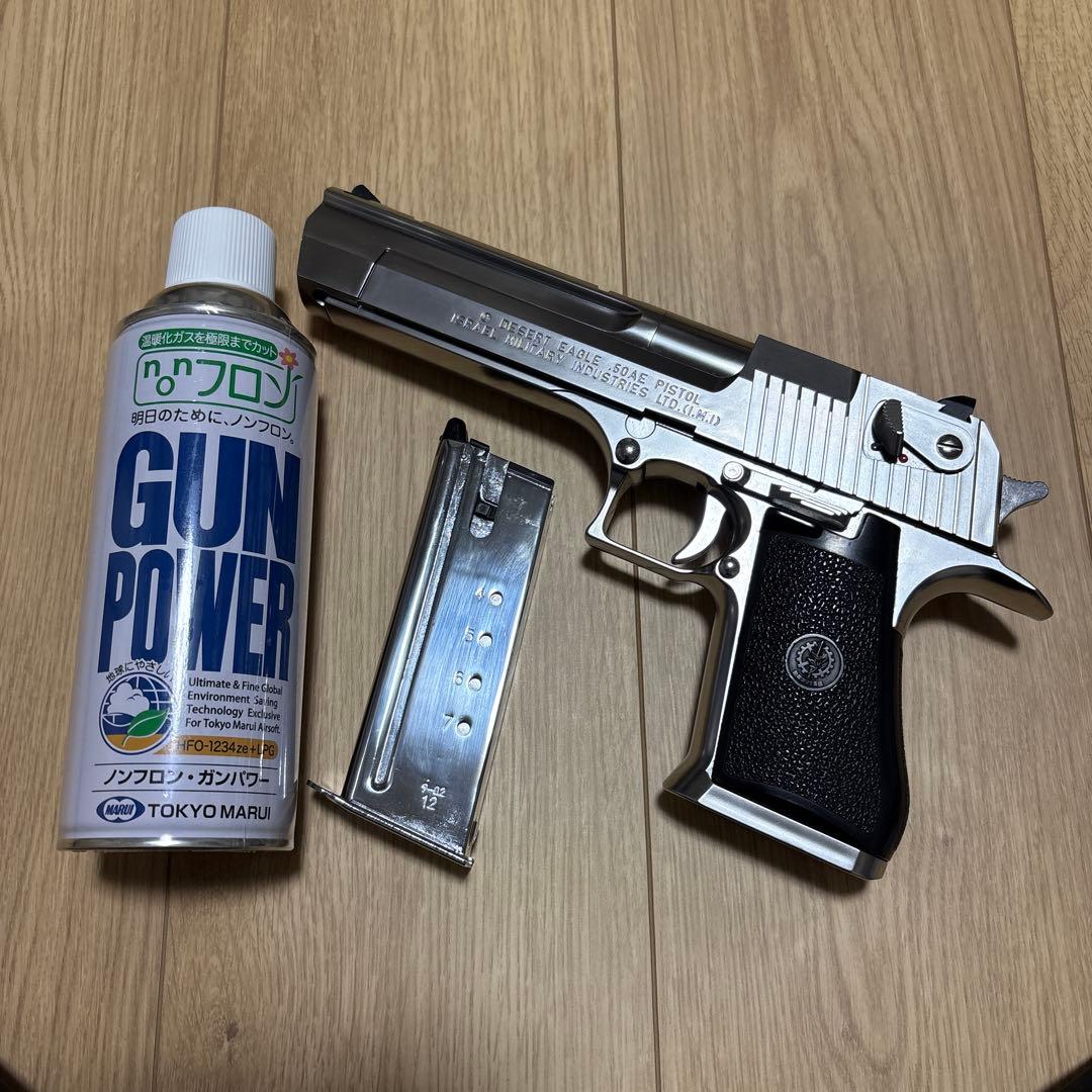 東京マルイ DESERT EAGLE .50AE ステンレスモデル ガスガン