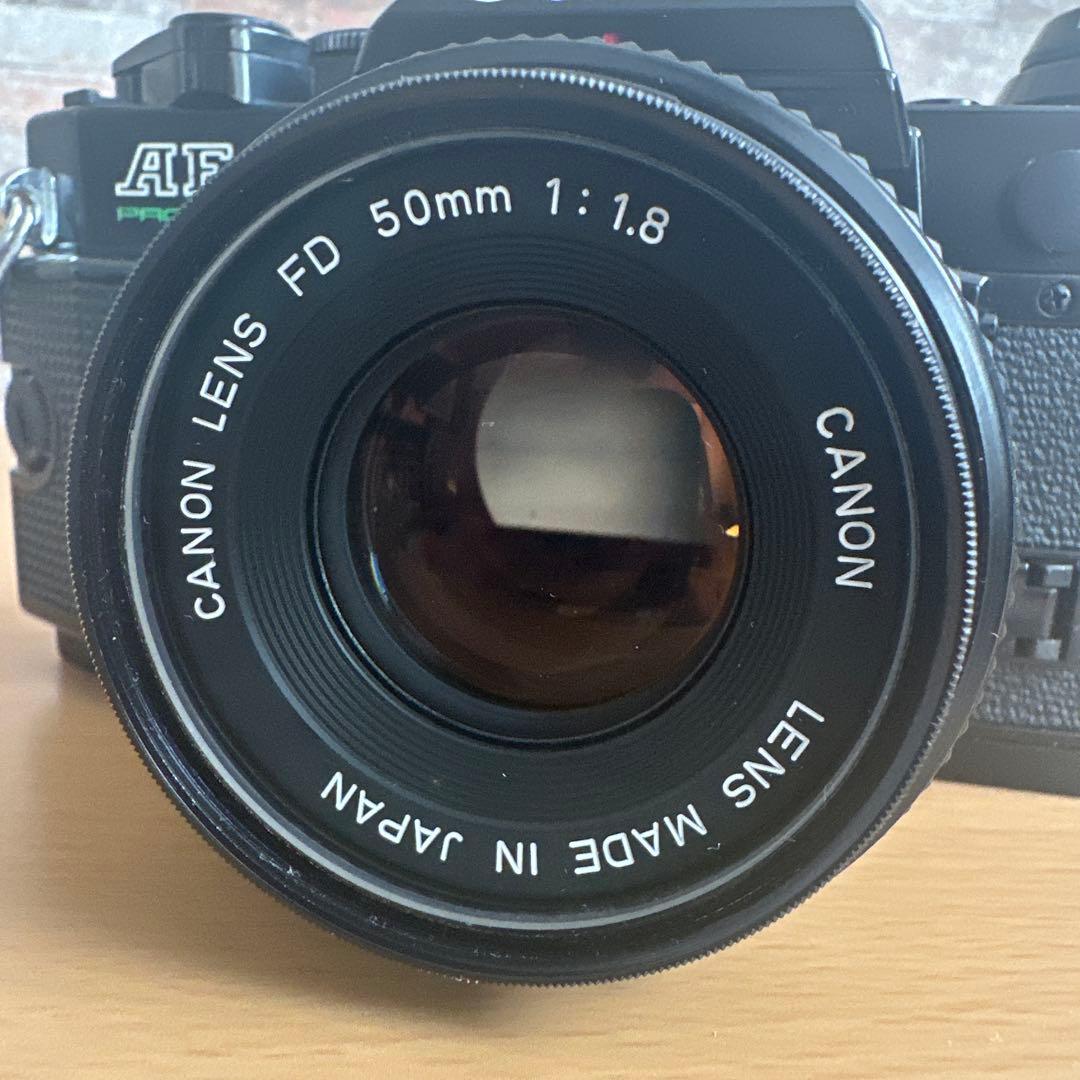Canon AE-1 PROGRAM ブラック 一眼レフカメラ50mmレンズ付き