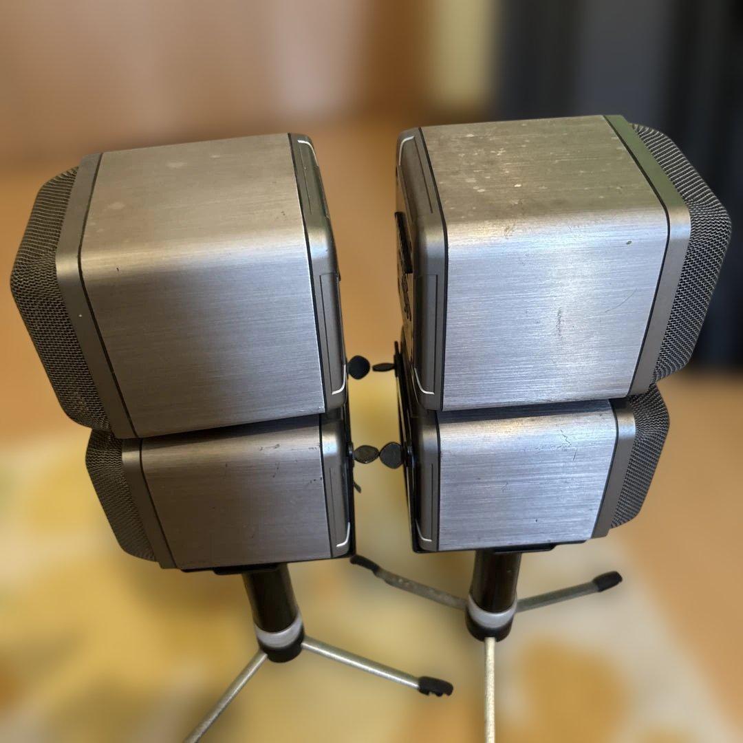 BOSEキューブスピーカーサテライトペア/501Z／専用スタンド2脚