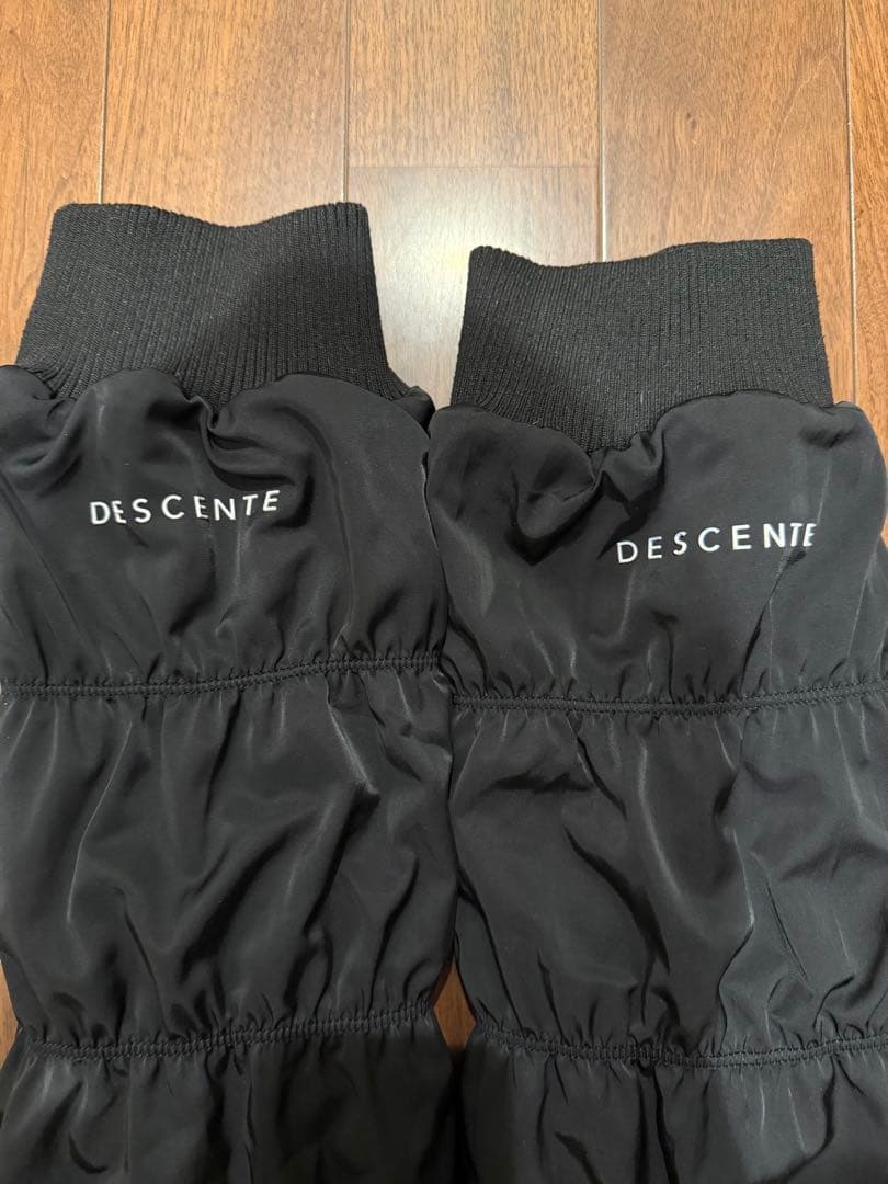DESCENTE GOLF レッグウォーマー　ブラック