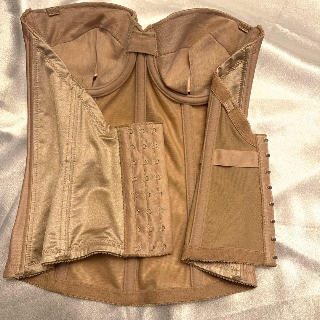 【美品】タカミブライダル　ドレスインナー　ロングビスチェ セモア　ノーブル