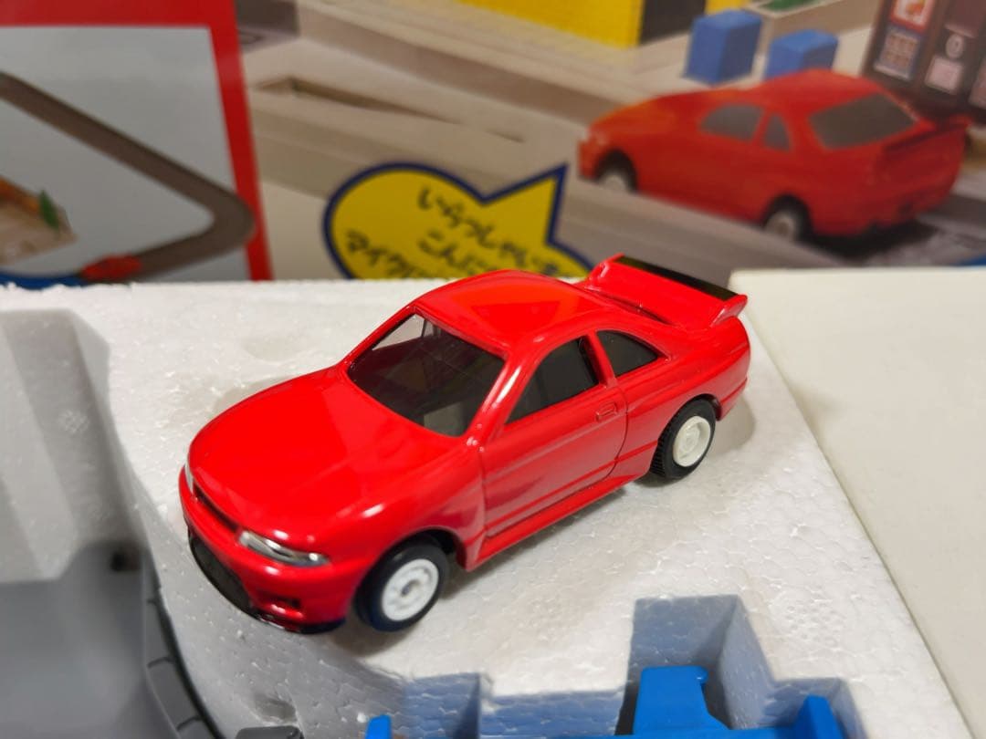 【新品未使用品】B/Oトミカ モータートミカ シティドライブスルーセット　品番2