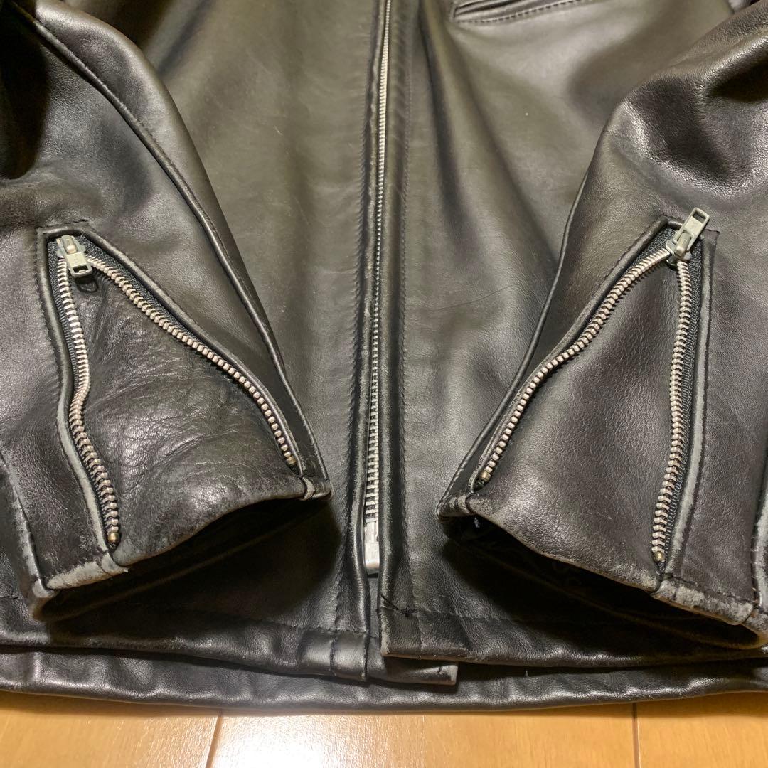 schott シングルライダースジャケット　サイズ38
