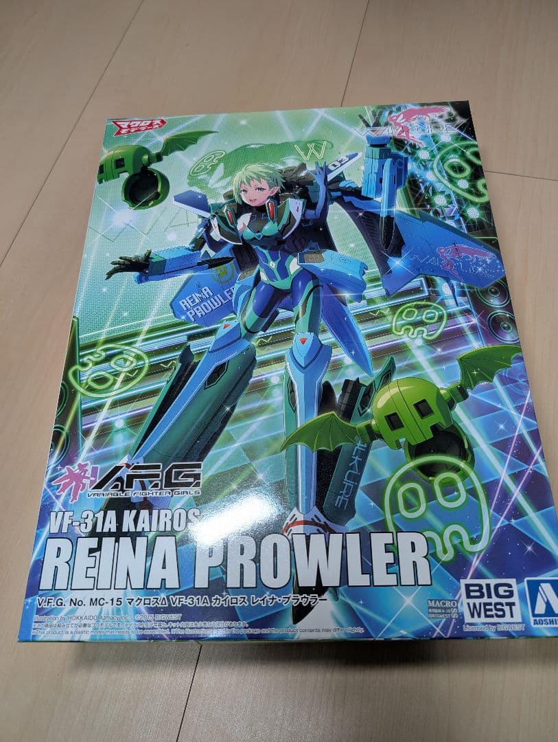 アオシママクロス プラモデルセット4体セット