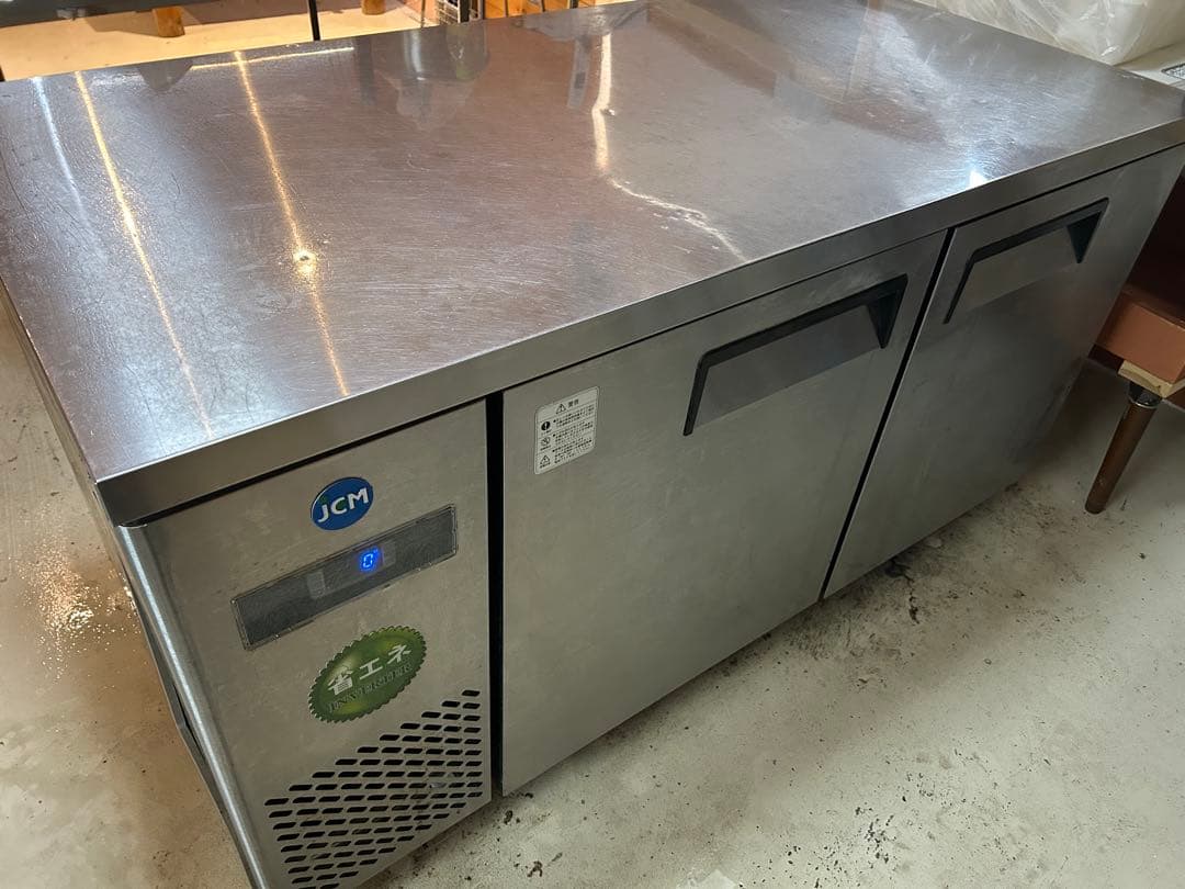 JCM 台下冷蔵庫　JCMR-1575T-I 2019年製　1500×750mm
