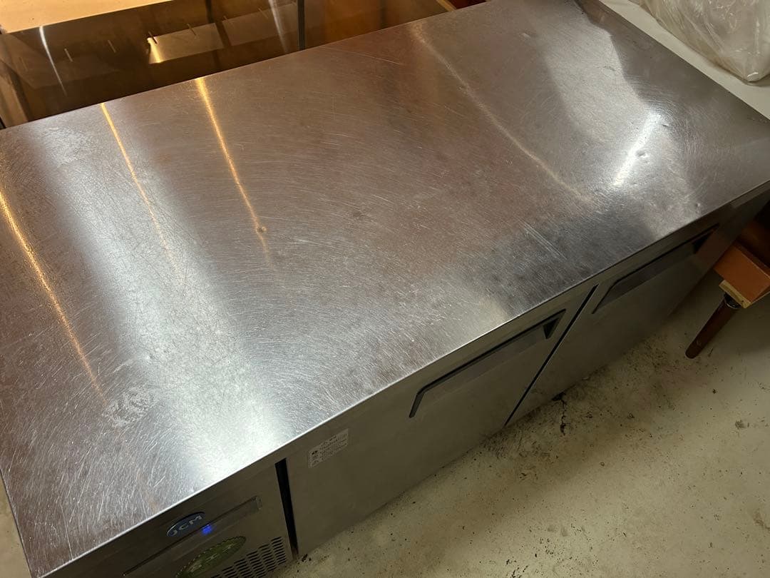 JCM 台下冷蔵庫　JCMR-1575T-I 2019年製　1500×750mm