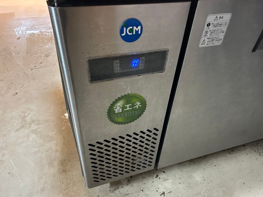 JCM 台下冷蔵庫　JCMR-1575T-I 2019年製　1500×750mm
