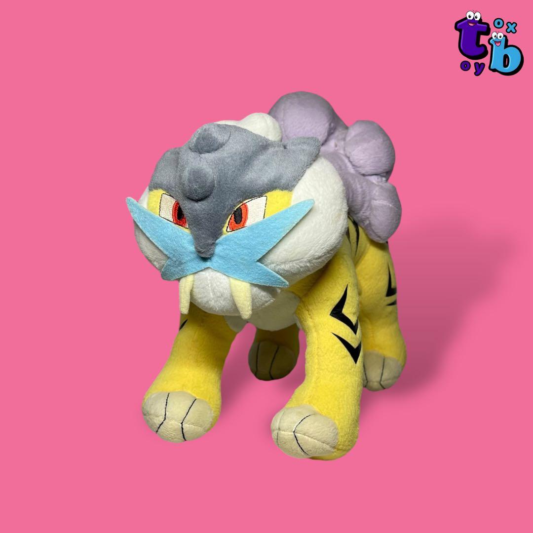 ポケットモンスター【ライコウ TOMY 初期】ぬいぐるみNo.001