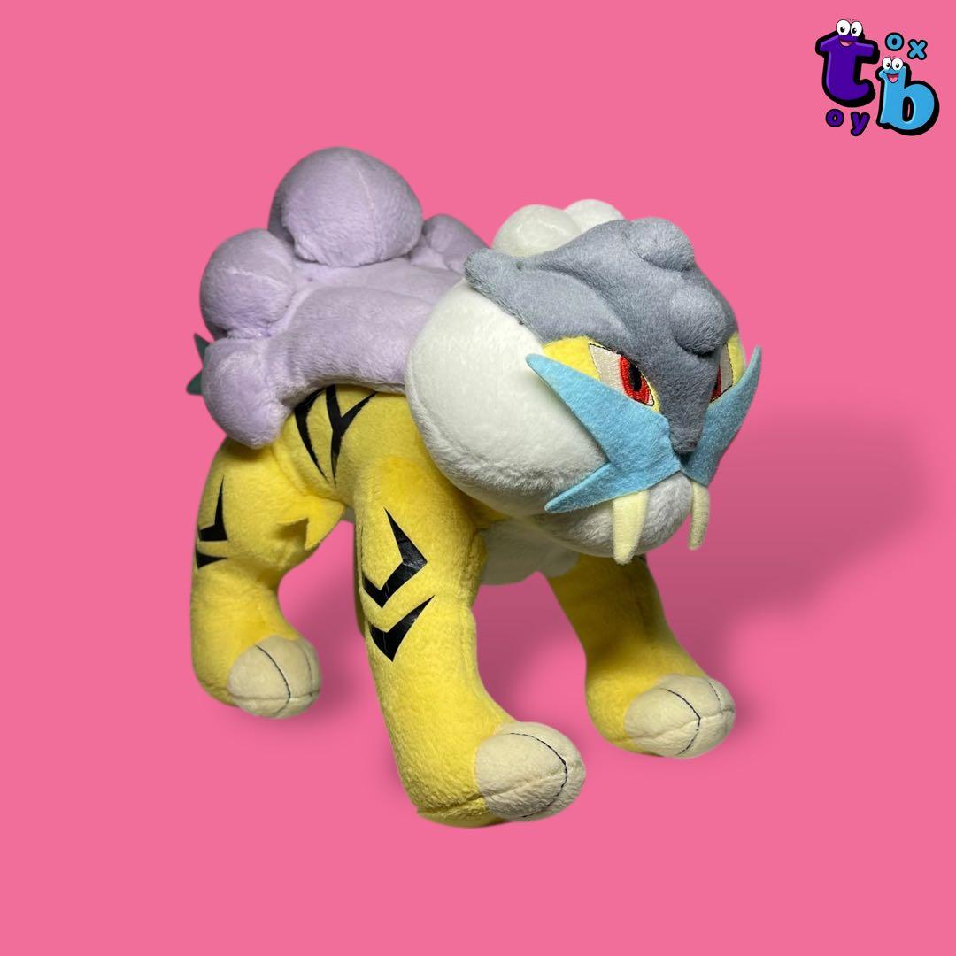 ポケットモンスター【ライコウ TOMY 初期】ぬいぐるみNo.001