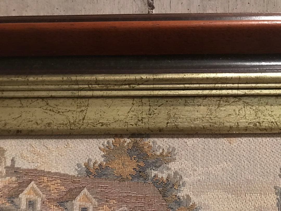 イタリア製 ゴブラン織り 絵画